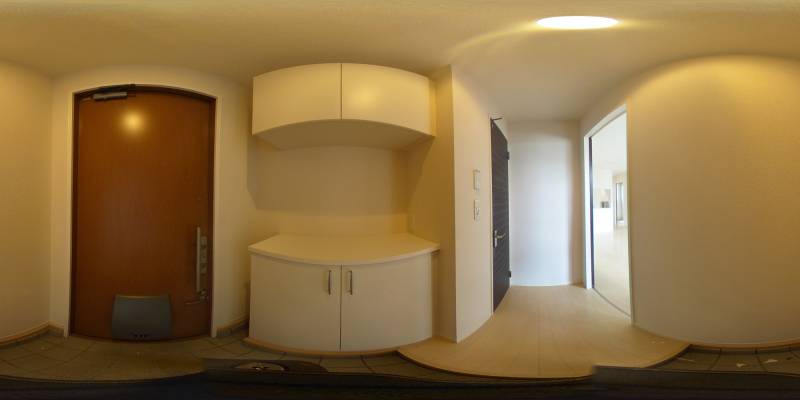 パノラマ画像玄関