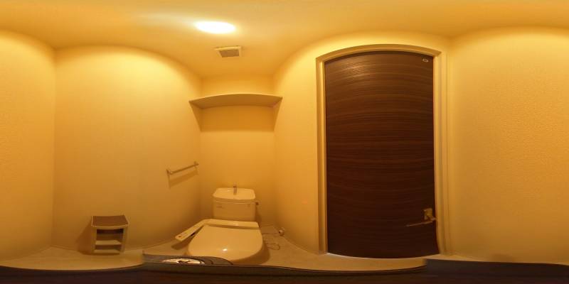 パノラマ画像トイレ