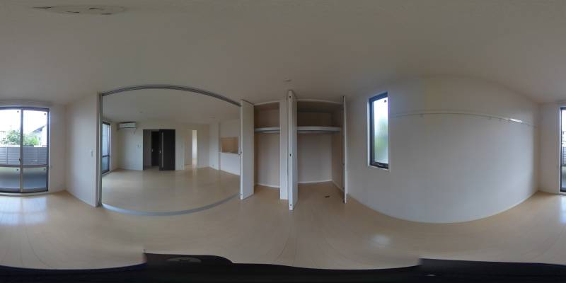 パノラマ画像洋室