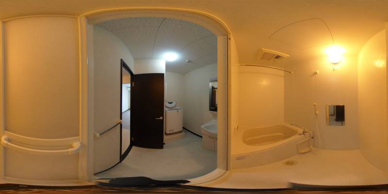 パノラマ画像バスルーム