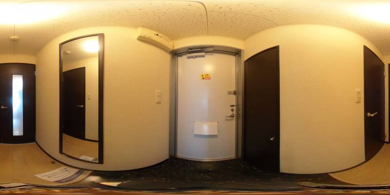 パノラマ画像玄関