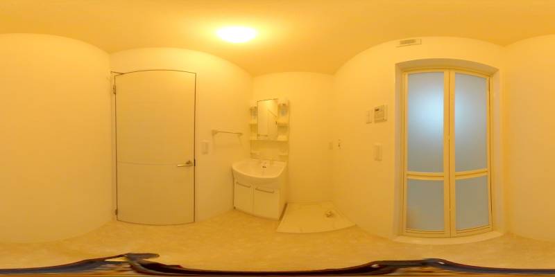 パノラマ画像洗面所