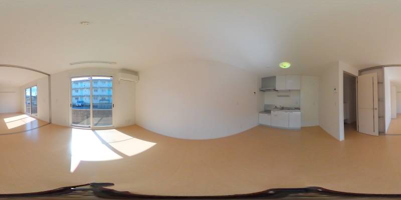 パノラマ画像リビング