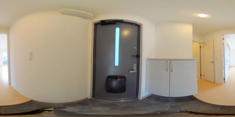 パノラマ画像玄関