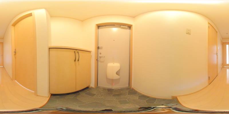 パノラマ画像玄関