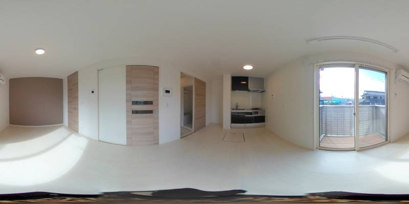 パノラマ画像洋室