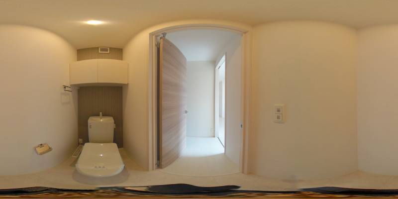 パノラマ画像トイレ