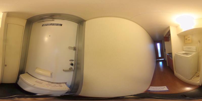 パノラマ画像玄関