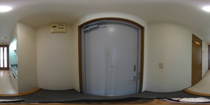 パノラマ画像玄関