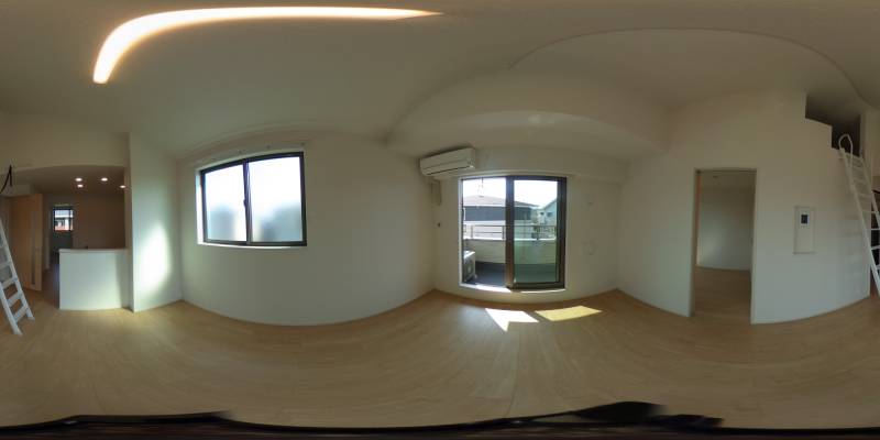 パノラマ画像リビング