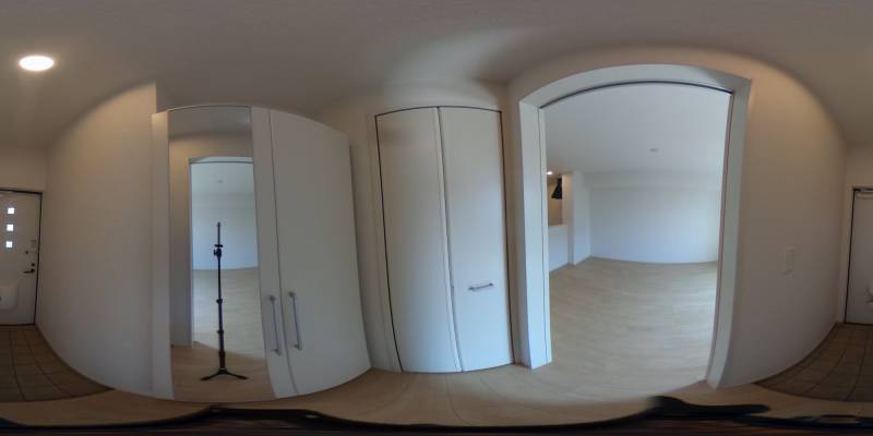 パノラマ画像玄関