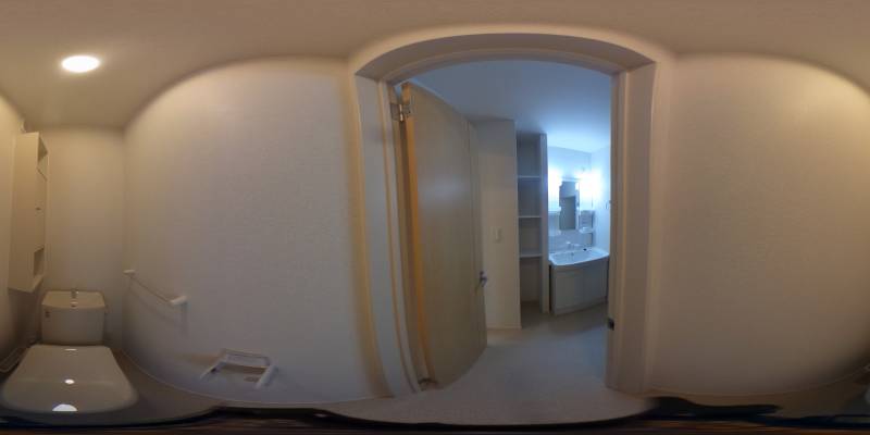 パノラマ画像トイレ