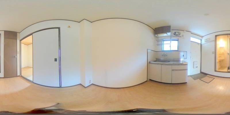 パノラマ画像キッチン