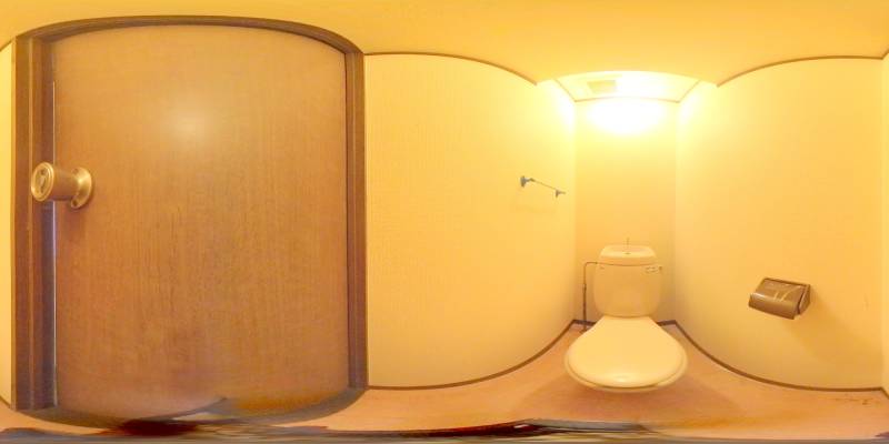 パノラマ画像トイレ