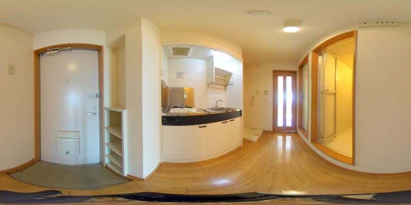 パノラマ画像玄関