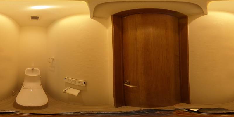 パノラマ画像トイレ