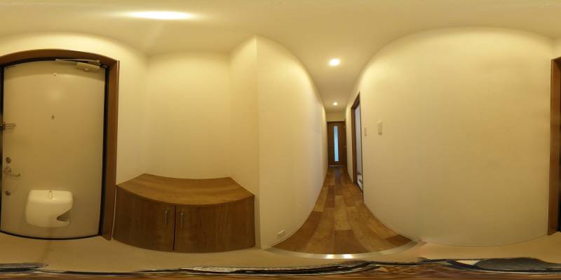 パノラマ画像玄関