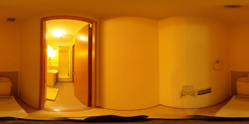 パノラマ画像トイレ