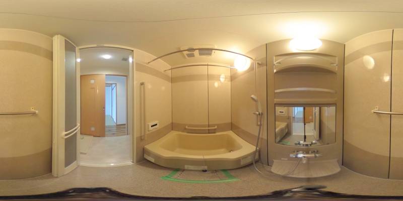 パノラマ画像バスルーム