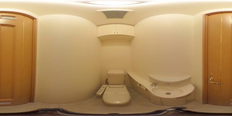 パノラマ画像トイレ