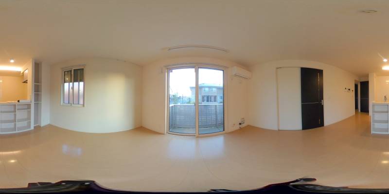 パノラマ画像リビング