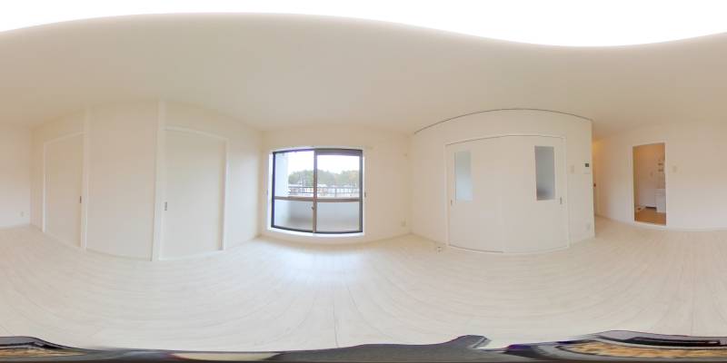 パノラマ画像洋室