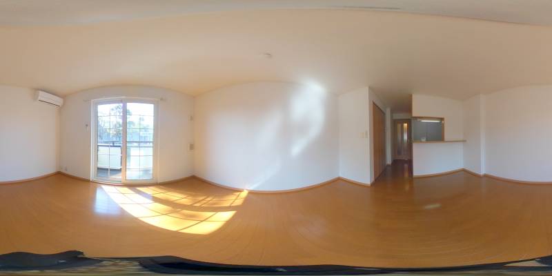 パノラマ画像洋室