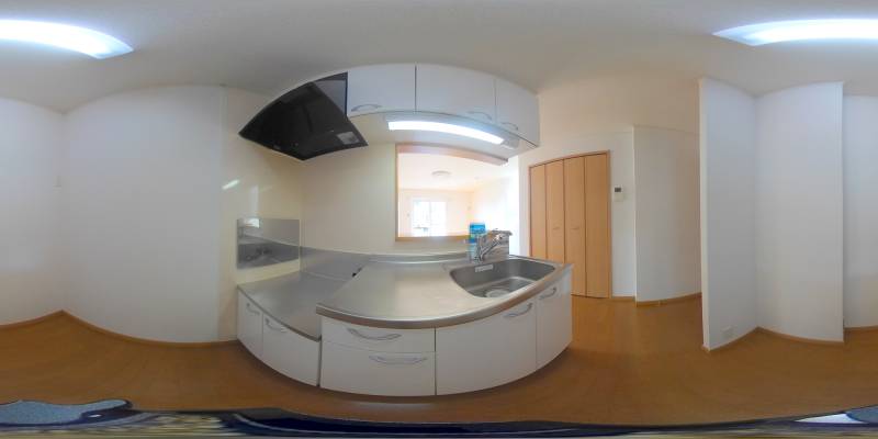 パノラマ画像キッチン