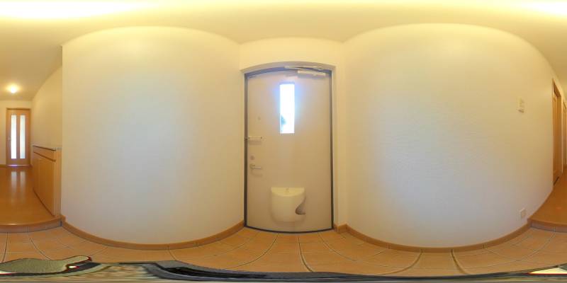 パノラマ画像玄関