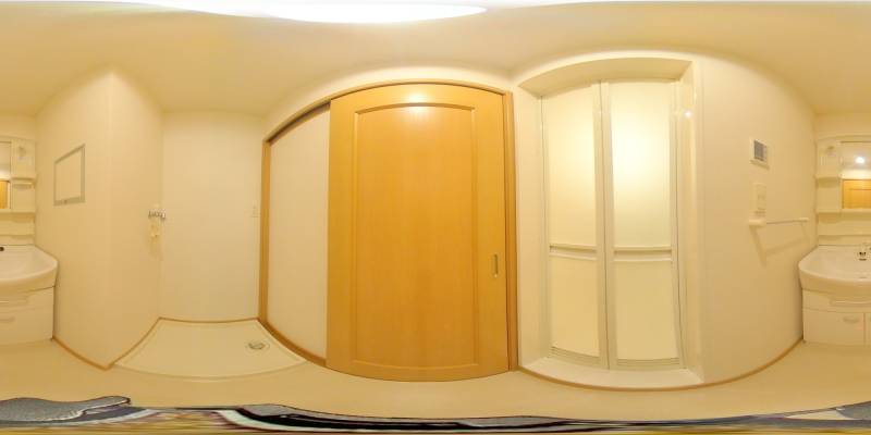 パノラマ画像洗面所