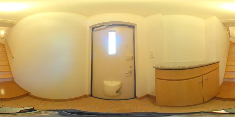 パノラマ画像玄関