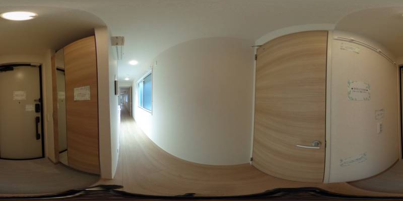 パノラマ画像玄関