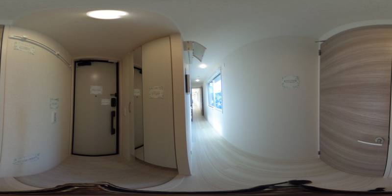 パノラマ画像玄関