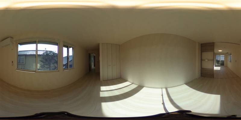 パノラマ画像リビング