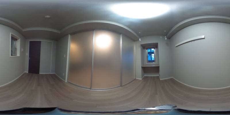 パノラマ画像洋室