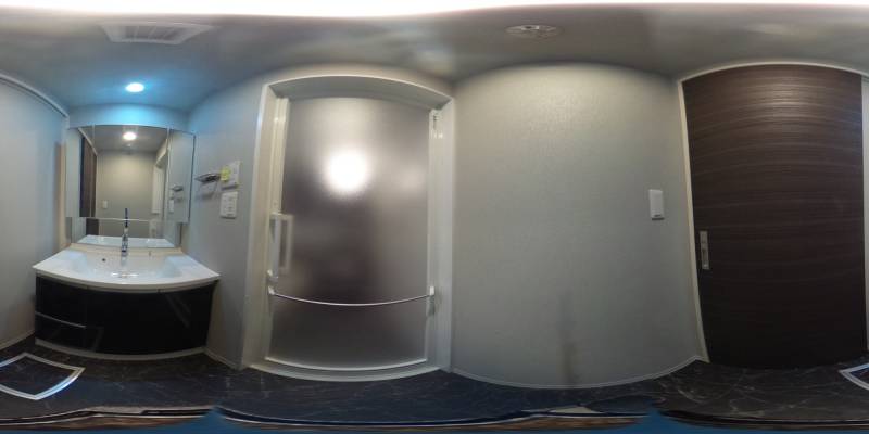パノラマ画像洗面所