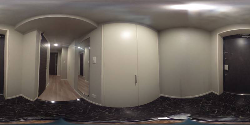 パノラマ画像玄関