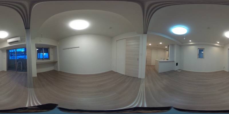 パノラマ画像リビング