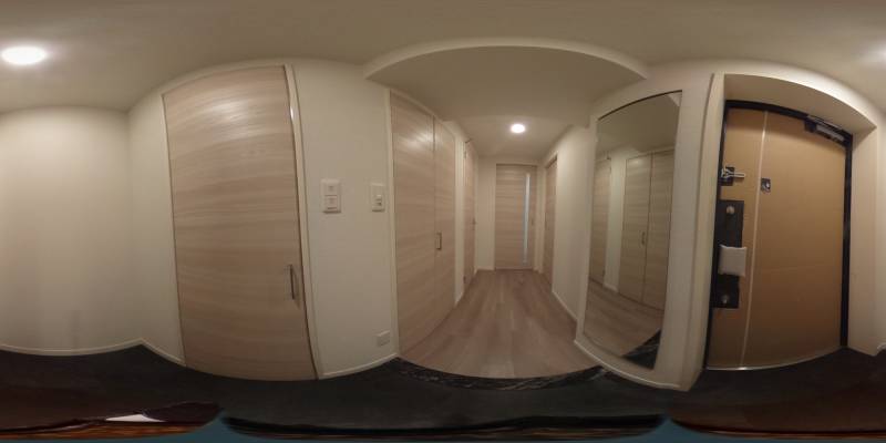 パノラマ画像玄関