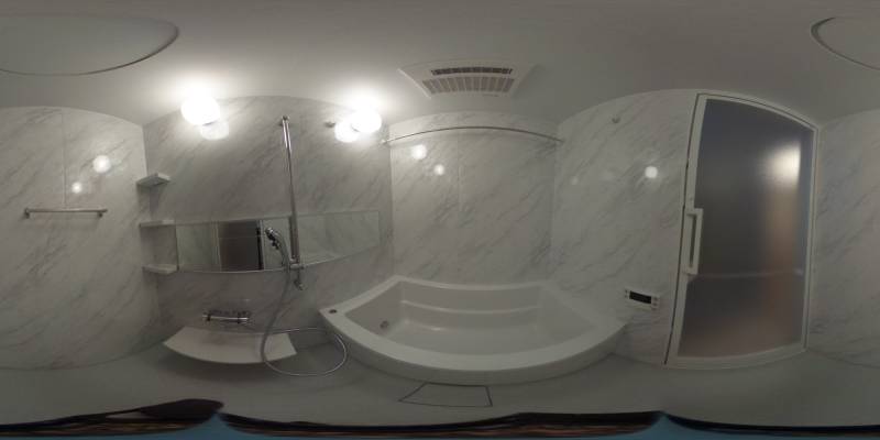 パノラマ画像バスルーム