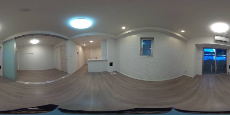 パノラマ画像リビング