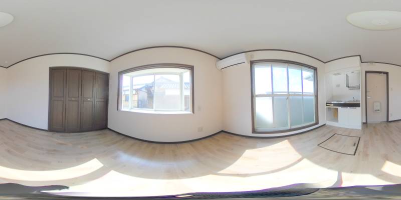 パノラマ画像洋室