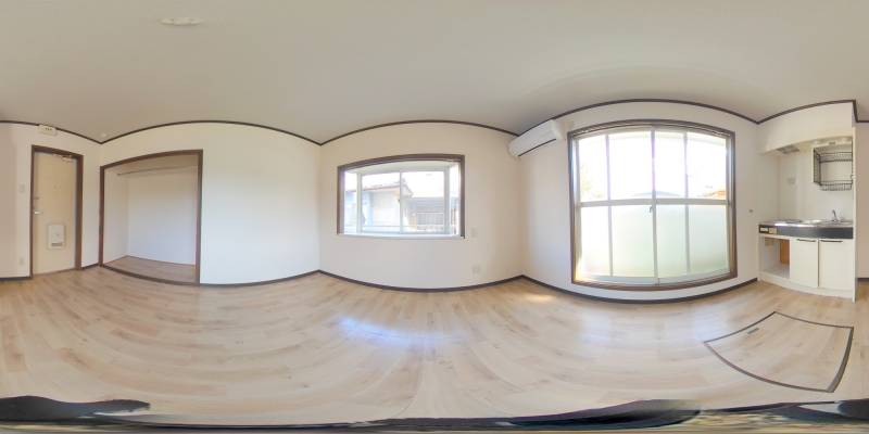 パノラマ画像洋室