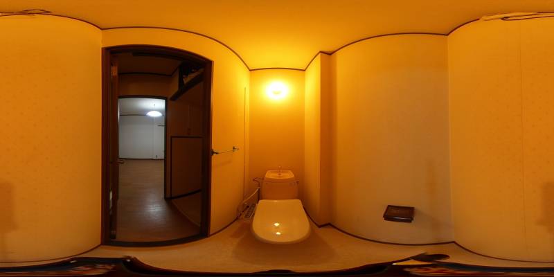 パノラマ画像トイレ