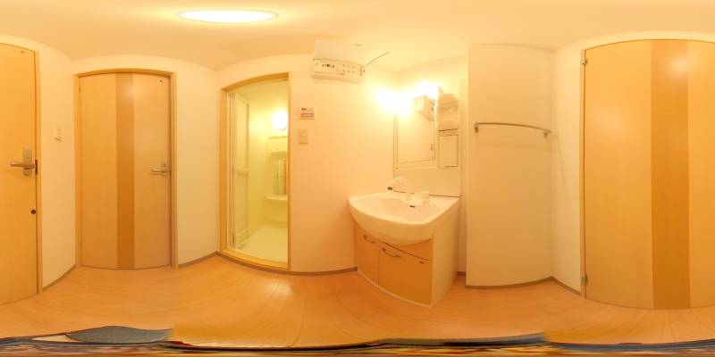 パノラマ画像洗面所