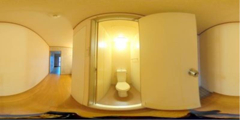 パノラマ画像トイレ