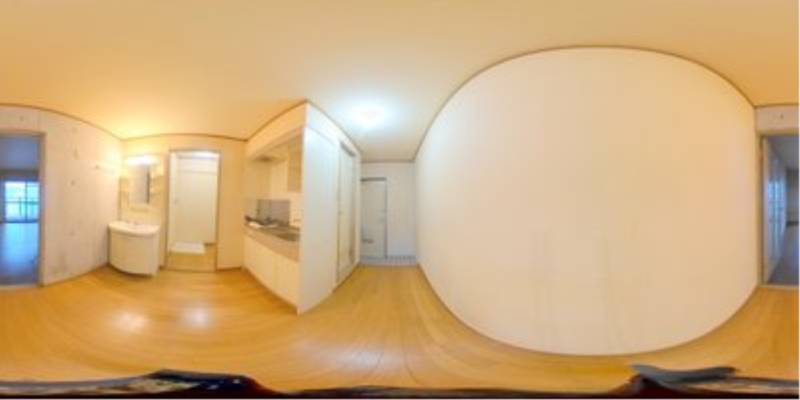 パノラマ画像玄関