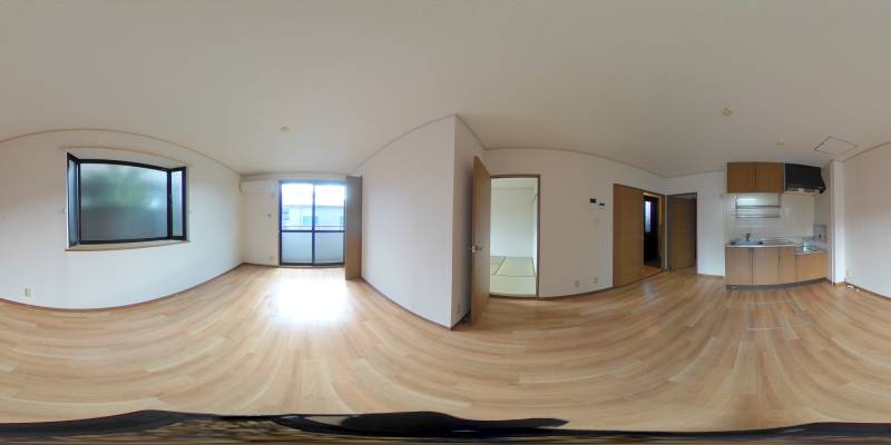 パノラマ画像リビング