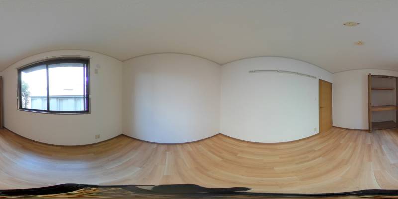 パノラマ画像洋室