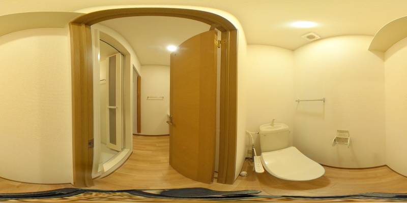 パノラマ画像トイレ